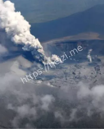 日本火山喷发
