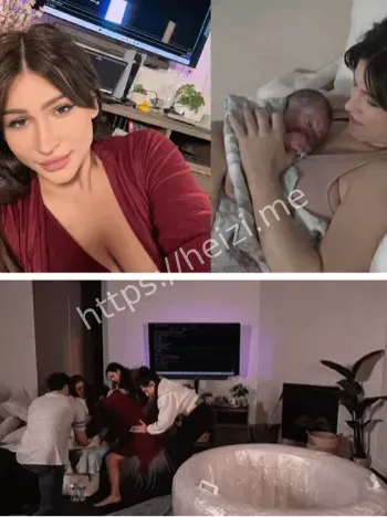 Twitch女主播Fandy直播生孩子