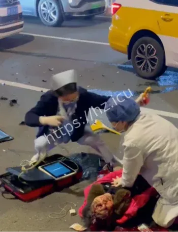 老太太头部重伤