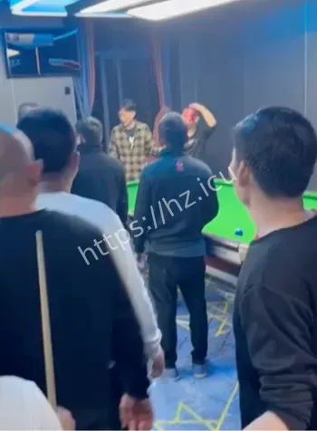 台球厅斗殴视频