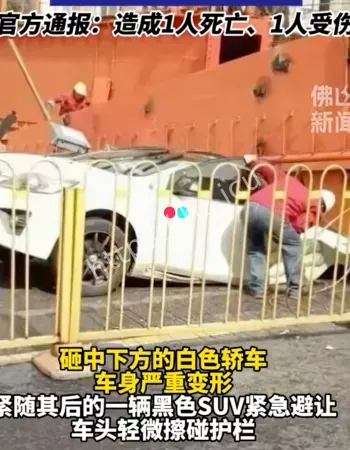 武汉龙门吊倒塌