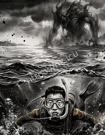 水面出现不明物