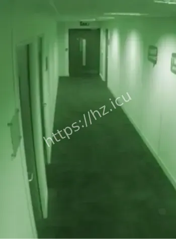 深夜监控诡异画面